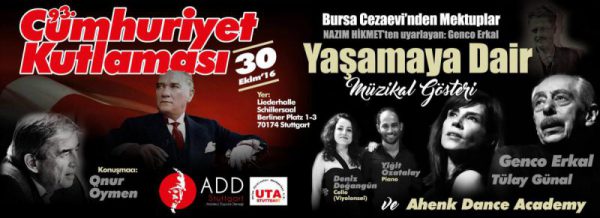 93. Cumhuriyet kutlaması 2016