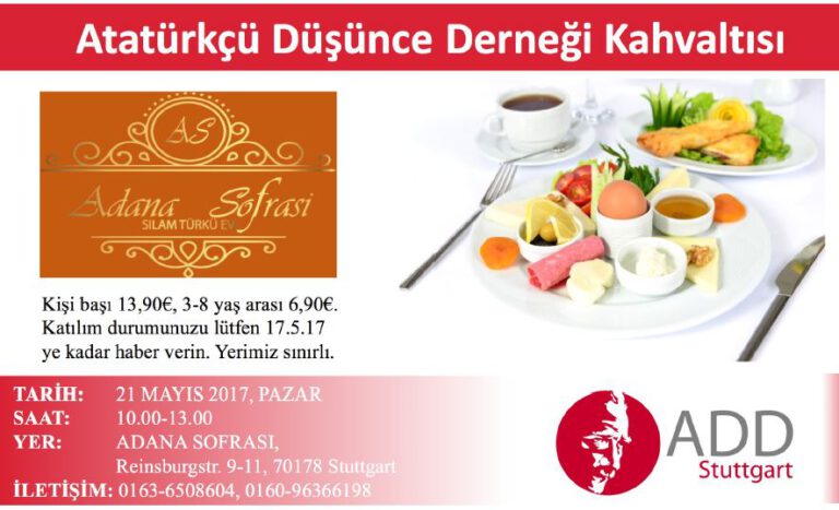 Stuttgart Atatürkçü Düşünce Derneği Kahvaltısı