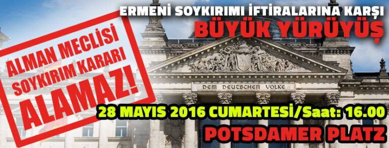 BERLİN DE BÜYÜK YÜRÜŞ KARARI