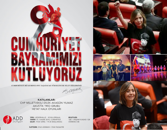 91. Cumhuriyet Bayramı kutlaması