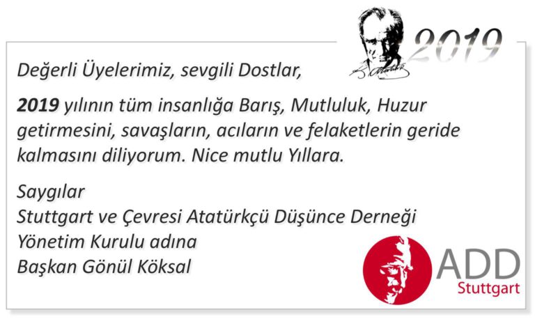 Yeni Yılınız Kutlu Olsun