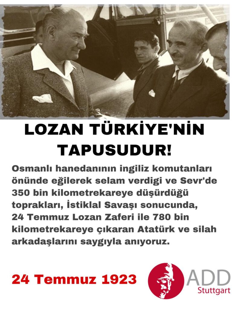 Lozan Antlaşması Yıldönümü