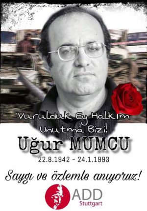 Uğur Mumcu’ yu saygıyla anıyoruz