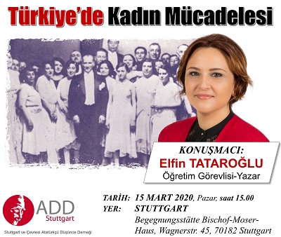 Konferans : Türkiye`de Kadın Mücadelesi