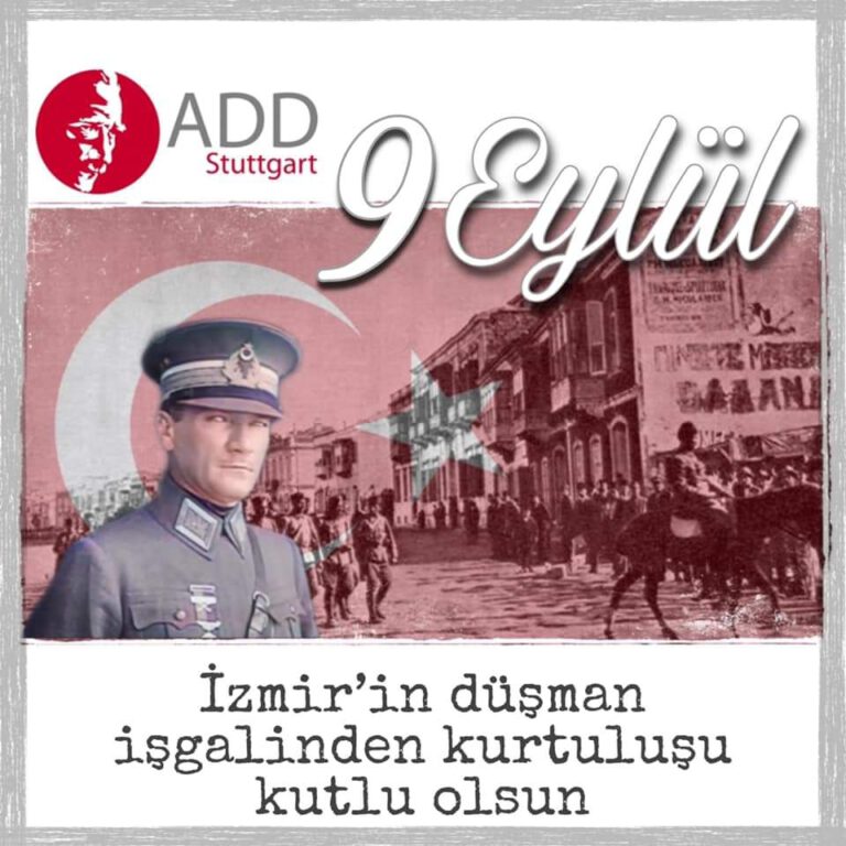 9 Eylül İzmir`in kurtuluşu kutlu olsun
