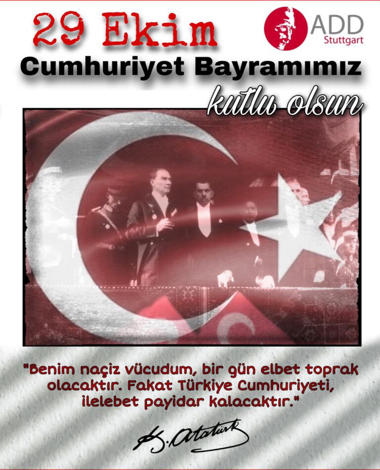 CUMHURİYETİMİZİN 97. YILDÖNÜMÜ KUTLU OLSUN