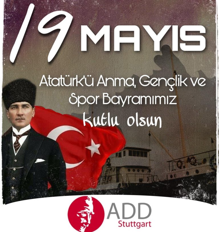 19 Mayıs Atatürk`ü Anma, Gençlik ve Spor Bayramı kutlu olsun