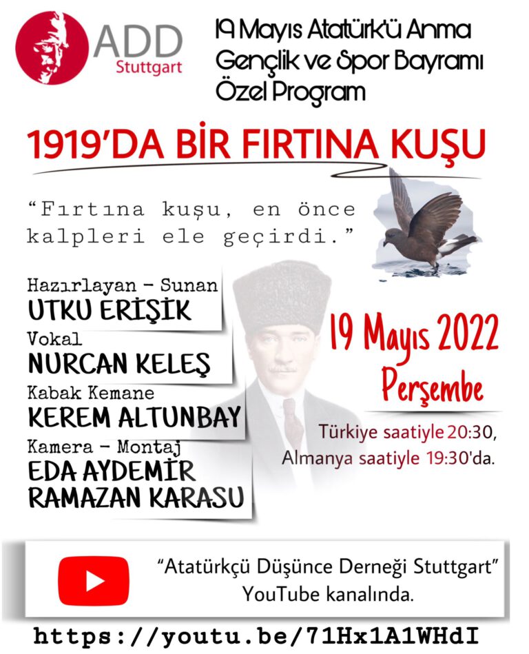 “1919’DA BİR FIRTINA KUŞU”
