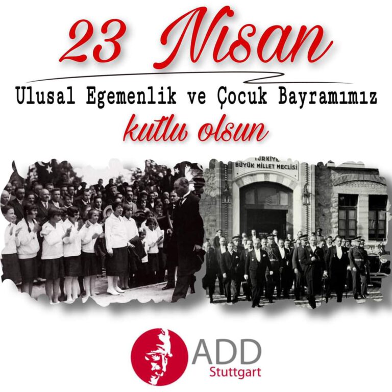 23 Nisan Ulusal Egemenlik ve Çocuk Bayramı kutlu olsun